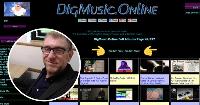 Dan Benson, owner of Basing IT, has set up a new venture called DigMusic
