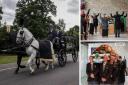 Andrea’s Beetlejuice-themed coffin arrived at the service in a horse drawn carriage, where attendees joined in the Time Warp before pallbearers from S&J Maddocks carried her to Charlton Cemetary for a final farewell