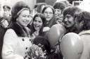 Queens Jubilee. Old file photographs when the Queen visited Basingstoke in 1973. Submitted.