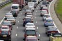 Crash on motorway slip road causes delays on M27