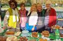 Over £1,000 was raised at Sherfield's coffee morning