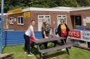 InstaVolt’s employees at the Basingstoke Rugby Club to ensure it was looking its best ahead of the new season