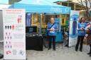North Hampshire Prostate Cancer Support Group held an awareness event in The Malls