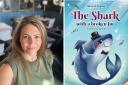 Gemma Hughes and her picture book 'The Shark with a Broken Fin'