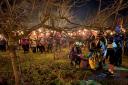 Hook Eagle Morris will carry out the tradition of Wassailing the Vaughn Community Orchard in Hartley Wintney