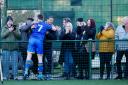 Action from Basingstoke Town's game against Plymouth Parkway
