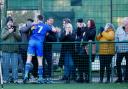 Action from Basingstoke Town's game against Plymouth Parkway