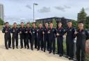 The Black Eagles - the Republic of Korea Air Force team staying in Basingstoke ahead of their schedule airshows in the UK this month
