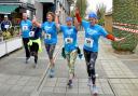 Hundreds of runners took part in the 5k race in Basingstoke