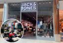 Jack & Jones has relocated to new premises.