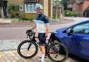 Adam Chandler is one of the team of cyclists who will be taking on the marathon Hampshire Loopy challenge