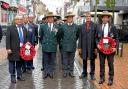 From the Remembrance Day parade and service held in Basingstoke