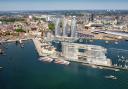 Developers of the £200m Town Quay scheme in Southampton have added a helipad to the proposed hotel plans