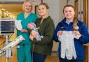 packs of premature baby clothes given to parents