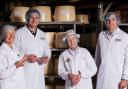 Butlers Farmhouse Cheeses, left to right - Gillian Hall, Daniel Hall, Jean Butler and Matthew Hall