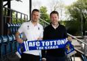 AFC Totton boss Jimmy Ball welcomes new director of football James Beattie