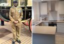 Corporal Tom and an example of the kitchen