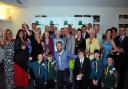 The Mayor and Mayoress of Basingstoke and Deane with the award winners