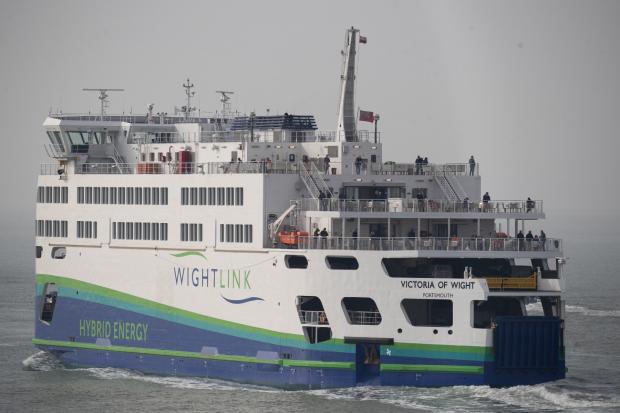 Basingstoke Gazette: A Wightlink ferry (PA)
