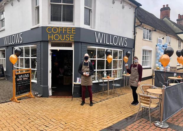 Basingstoke Gazette: Willows Coffee House, Basingstoke