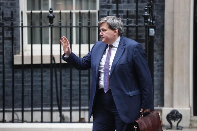 North West Hampshire MP Kit Malthouse leaving Downing Street. Photo: PA.
