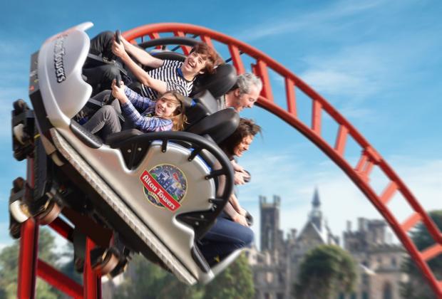 Basingstoke Gazette: For thrill seekers, tickets to Alton Towers makes a great gift. Picture: Alton Towers