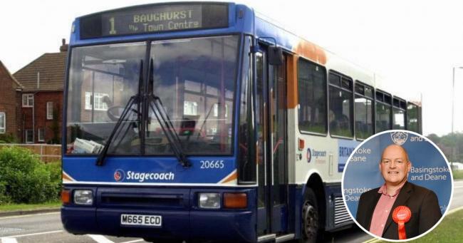 Cllr Andy McCormick, inset, has said the cuts to Stagecoach services send 