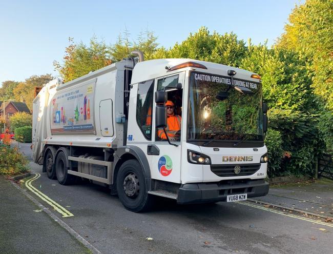 Bin collections are delayed across Basingstoke and Deane.