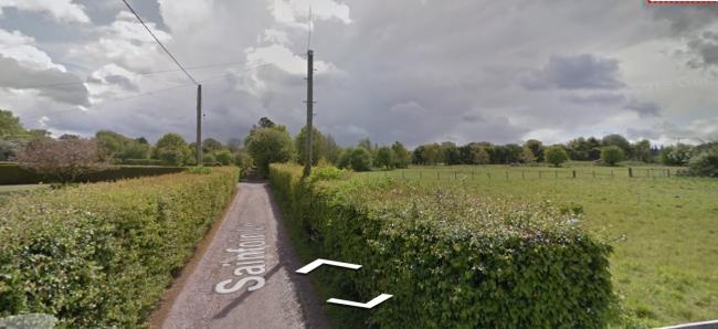Sainfoin Lane in Oakley. Pic from Google Street View
