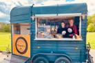 The Woody’s converted horsebox sells coffee and cake every weekend at Tidworth.