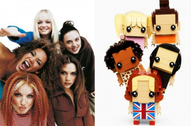 Basingstoke Gazette: Real Spice Girls vs LEGO Spice Girls. Credit: Rankin/ LEGO