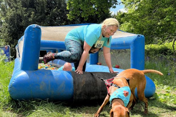 Battersea’s Muddy Dog Challenge at Breamore House, Hampshire on Saturday, May 14