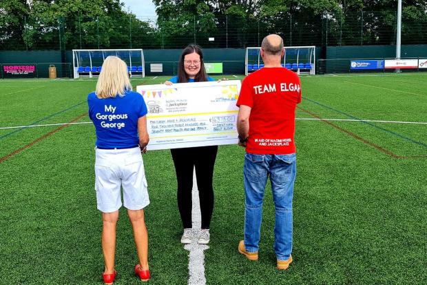 The match raised thousands of pounds for Naomi House and Jack's Place