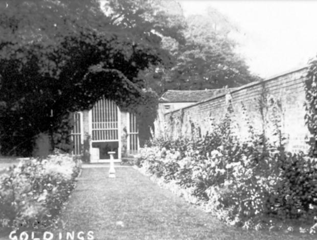 Basingstoke Gazette: The now-demolished Goldings Estate orangery, near London Road