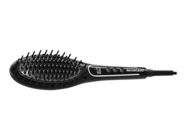 Basingstoke Gazette: Silvercrest Hair Straightening Brush (Aldi)