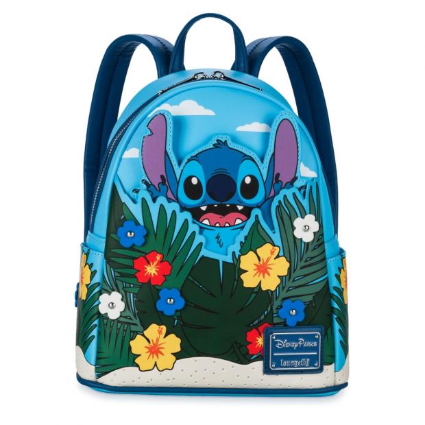 Basingstoke Gazette: Loungefly Stitch with Flowers Mini Backpack, Lilo & Stitch (ShopDisney)