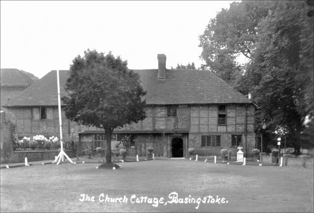 Basingstoke Gazette: Church Cottage 1920 (Alastair Blair)