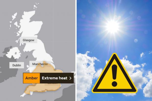 Credit: The Met Office (left), Canva (right)