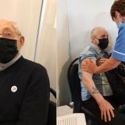 The first residents in Basingstoke got their Covid vaccines on Wednesday (December 16)