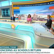 Good Morning Britain under fire from ITV viewers over Covid lockdown segment. (Twitter/@GMB)