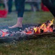 Are you a thrill seeker? Take part in a fire walk for the air ambulance