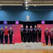 The gymnasts who won medals for Basingstoke Gymnastics Club at the British Championships