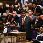 Dev Sharma at the Despatch Box of the House of Commons