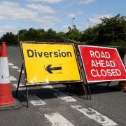 Road closures in Basingstoke this week.