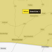 Yellow warning for Hampshire