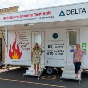 The heartburn cancer test unit with Fiona Labrooy and Mimi McCord