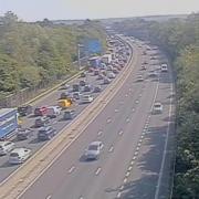 Lane closure on M3 to be in place for another two weeks