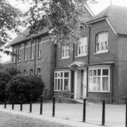 The outpatients department in Southern Road, built in 1955