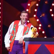 Richard Cadell as Joey the Clown and Sooty