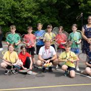 Smashing success as Bewley serves up tennis lessons for Primary School pupils
